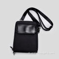 Bolsa de mensageiro preto masculino